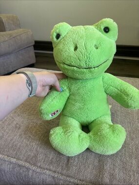 Build a Bear Plush Frog